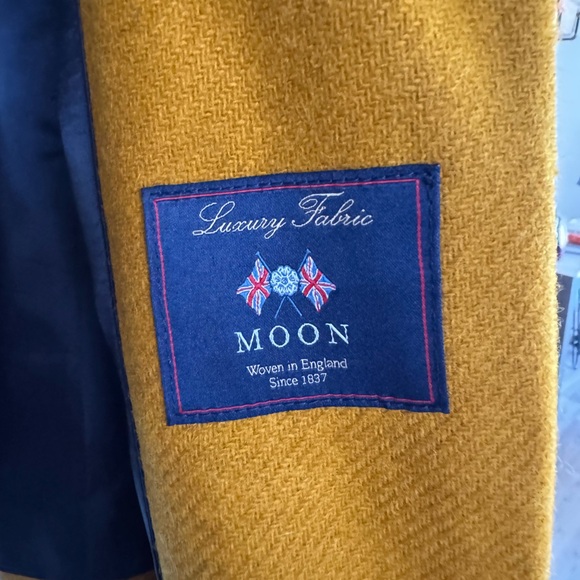 Hobbs London “Blake” Wool Blazer in Ochre, US size 14 - Picture 5 of 7